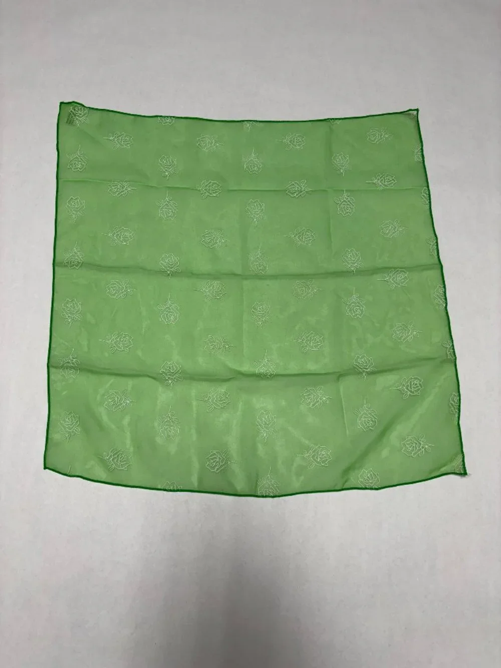Head Wrap Neck Head Scarf Vintage Women's Green 22